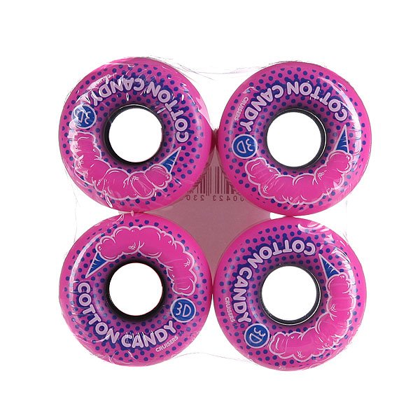 фото Колеса для скейтборда для скейтборда 3D Cotton Candy Cruisers 56mm 98A