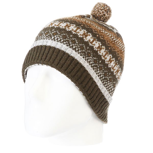 фото Шапка с помпоном Burton Caribou Beanie Keef