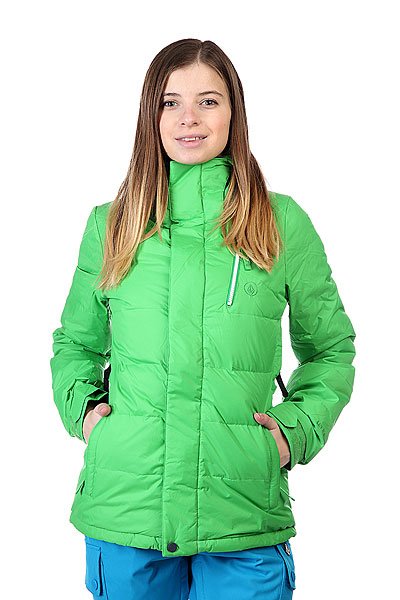 фото Куртка женская Volcom Fw14-15 Powder Puff Down Jacket Apple