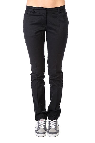 фото Штаны узкие женские Dickies Svelte Chino Pant Black