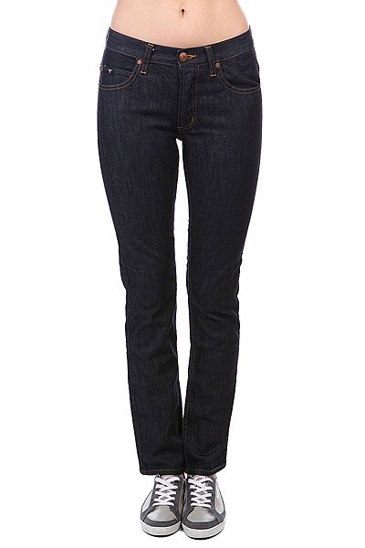 фото Джинсы прямые женские Fallen Slim Fit Jean Raw Indigo