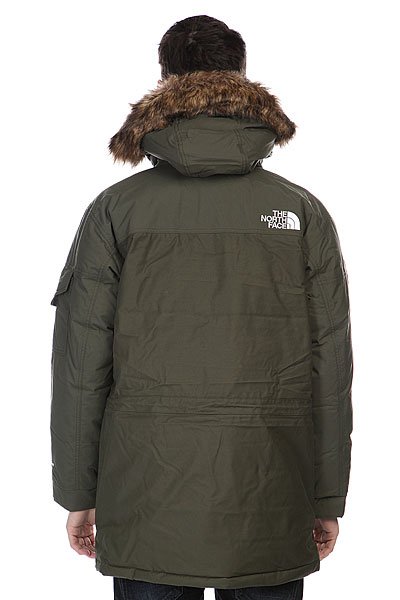 North face mcmurdo parka green online