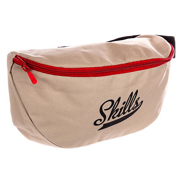 фото Сумка поясная Skills Logo Waise Bag Beige