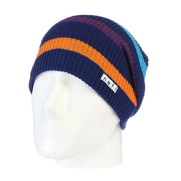 фото Шапка носок Neff Daily Stripe Navy/Multi