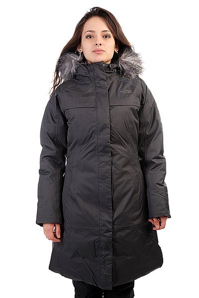 North face store arctic parka grey