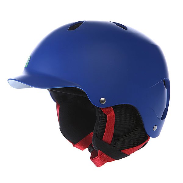 фото Шлем для сноуборда детский Bern Bandito Eps Liner Matte Cobalt Blue/Black