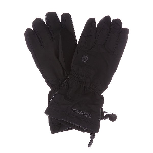 фото Перчатки сноубордические Marmot Precip Shell Glove Black