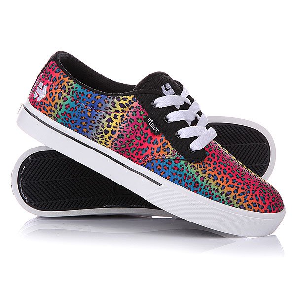 

Кеды кроссовки низкие женские Etnies Jameson 2 Blk/Pink/Green