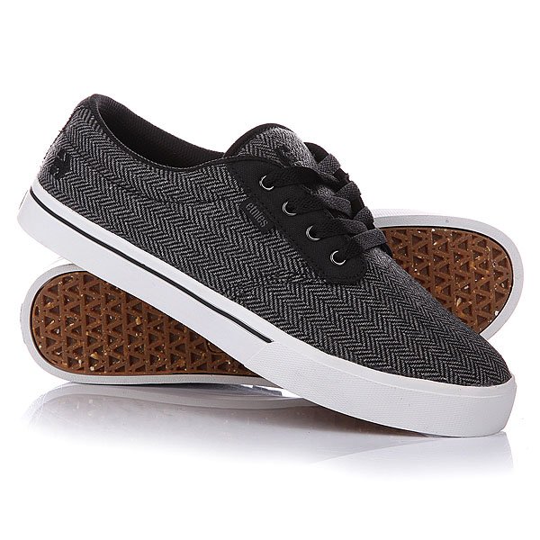 

Кеды кроссовки низкие Etnies Etnies Jameson 2 Eco Black/Grey/Grey