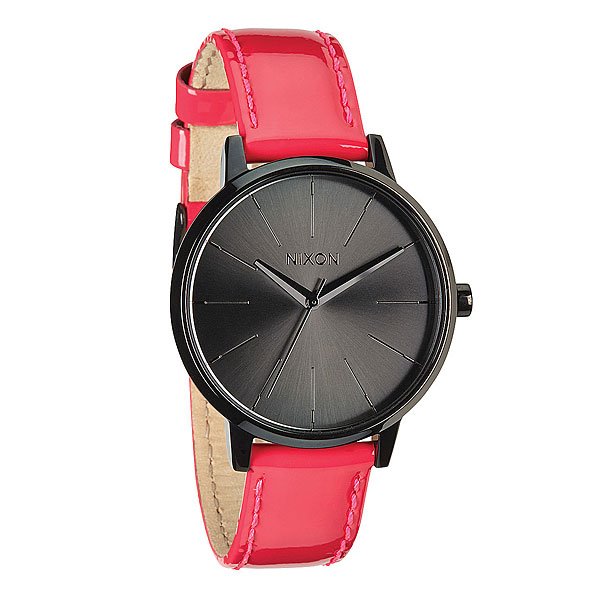 фото Часы женские Nixon Kensington Leather Bright Pink Patent