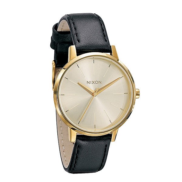 фото Часы женские Nixon Kensington Leather Gold
