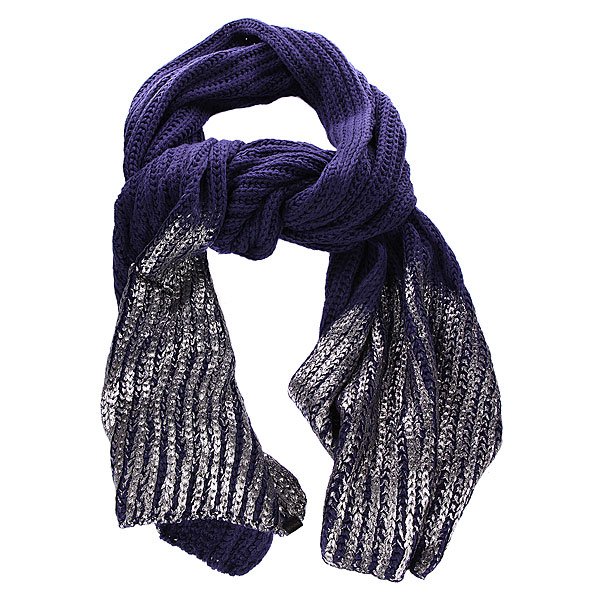 фото Шарф женский Nixon Blinded By Scarf Navy/Silver