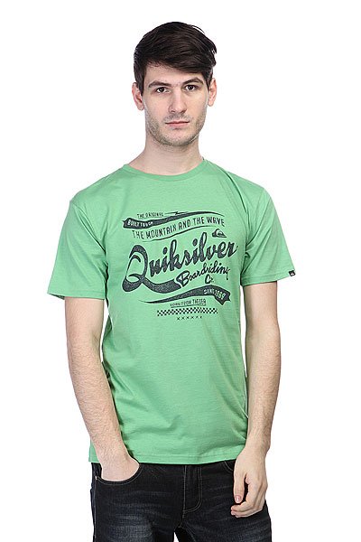 фото Футболка Quiksilver Classic Tee A2 Tees Shamrock