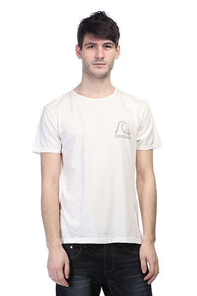 фото Футболка Quiksilver Garment Dyed E5 Tees Snow White