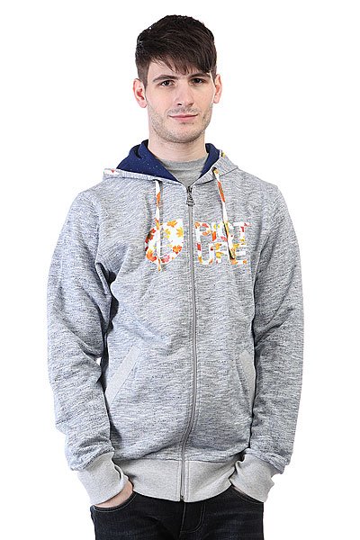 фото Толстовка Picture Organic Basement Sweat Zip Dark Blue Logo Leaf