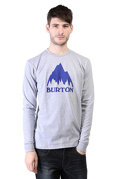 фото Лонгслив Burton Mns Classic Mtn Ls Heather Grey