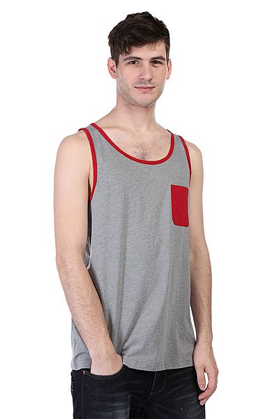 фото Майка DC Contra Tank Heather Grey