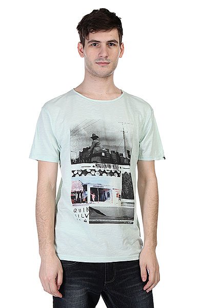 фото Футболка Quiksilver Slub Tee G4 Harbor Gray