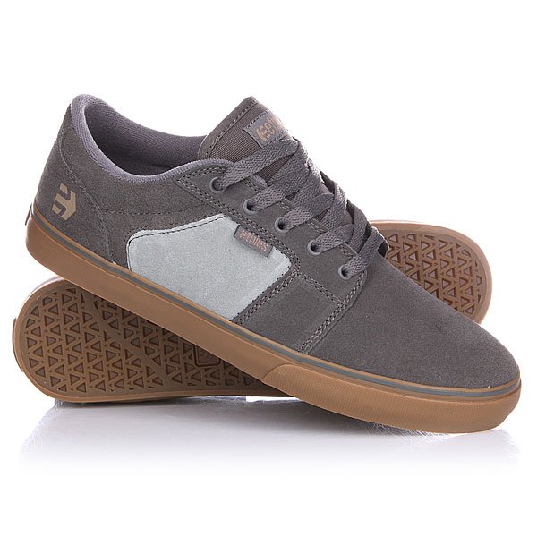 

Кеды кроссовки низкие Etnies Barge Ls Grey/Gum