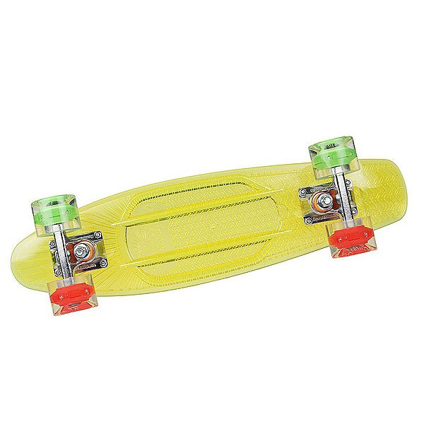 

Скейт мини круизер Sunset Rasta Complete Yellow Deck Red/Green Wheels 6 x 22 (55.9 см)