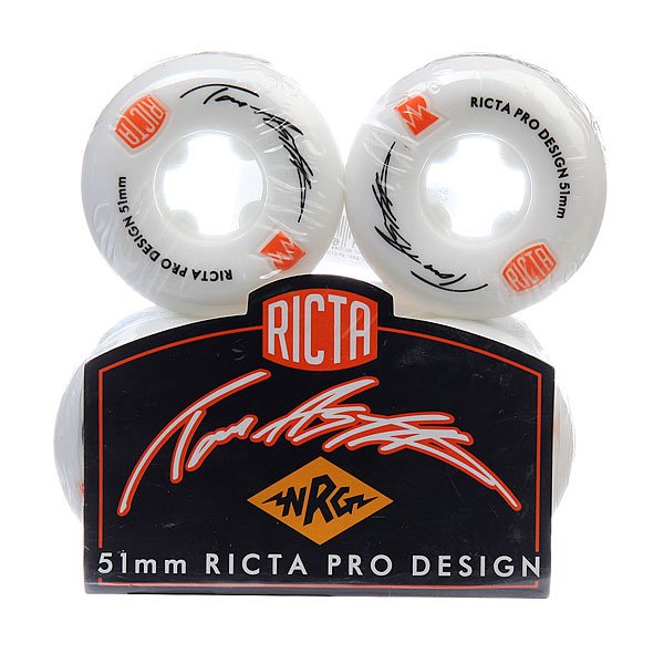 фото Колеса для скейтборда для скейтборда Ricta Tom Asta Pro Nrg White 81B 51 mm