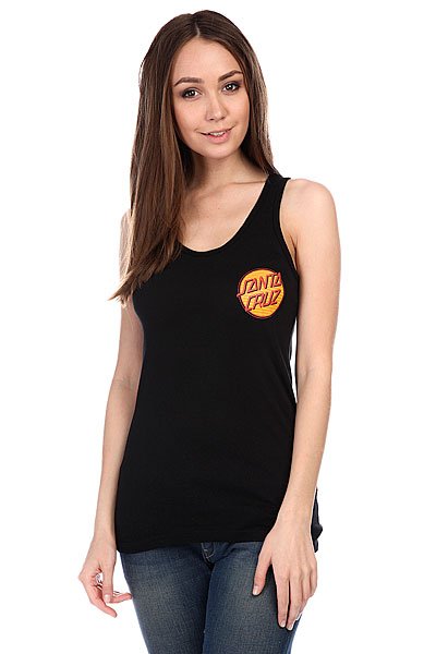 фото Майка женская Santa Cruz Awesome Dot Tank Black