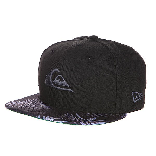 фото Бейсболка New Era Quiksilver Scallop NewEra Black/Grey