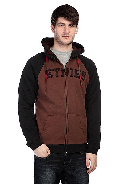 

Толстовка утепленная Etnies Glasgow Repel Zip Fleece Dark Brown