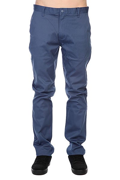 

Штаны прямые Etnies Classic Slim Chino Pant Blue