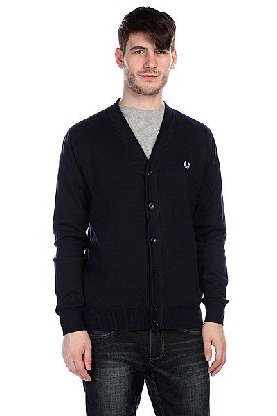 Fred Perry Vintage Sport Cardigan 226 Navy Proskater.ru