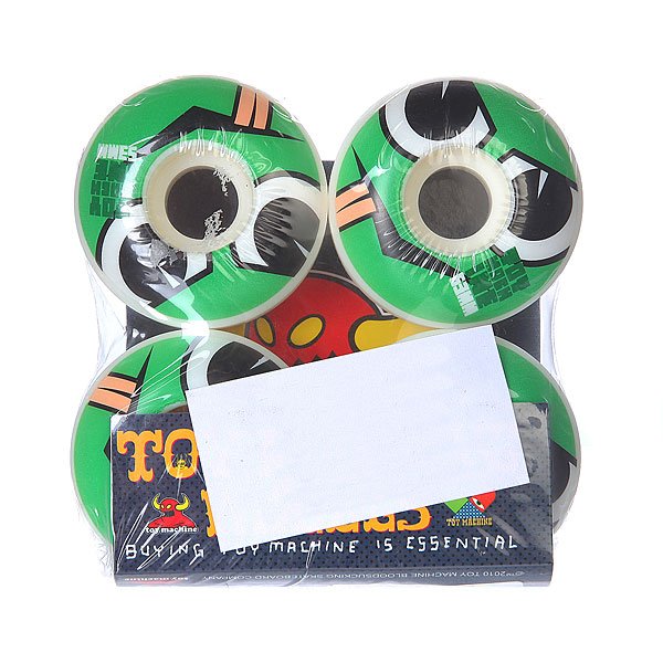 фото Колеса для скейтборда для скейтборда Toy Machine Angry Turtle Natural 101A 53 mm