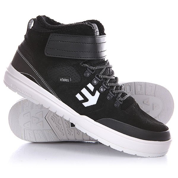 

Кеды кроссовки утепленные Etnies Sky Rise Odb Lx Black