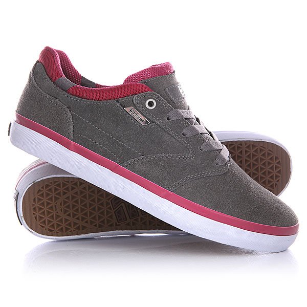

Кеды кроссовки низкие Etnies Freeport Grey/White