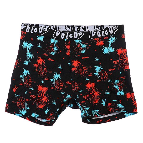 фото Трусы Volcom Hula Spike Knit Modern Boxer Black