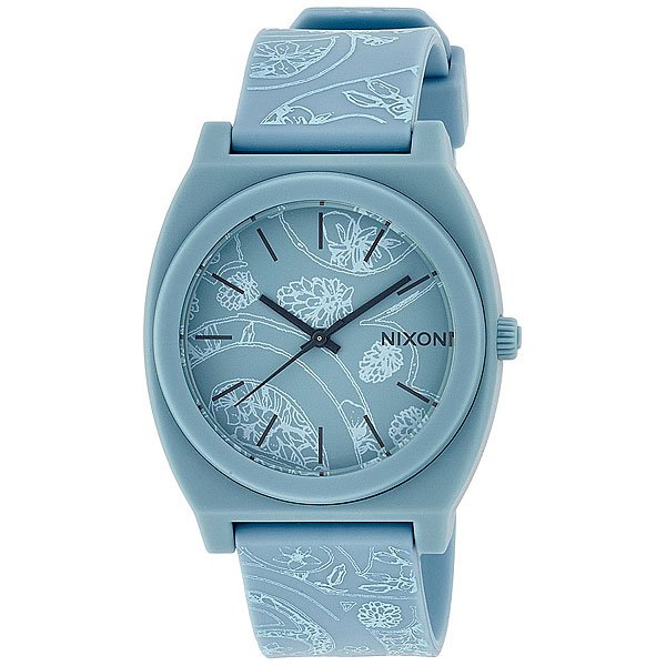 фото Часы Nixon Time Teller P Light Blue/Paisley