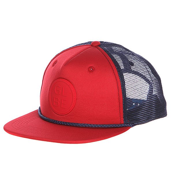 фото Бейсболка с сеткой Globe Bakersfield Trucker Pop Red