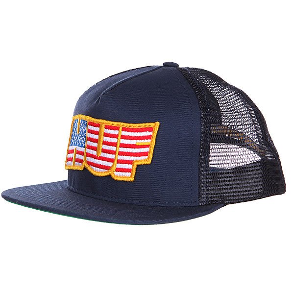 фото Бейсболка Huf Usa Trucker Navy