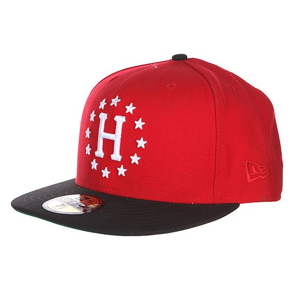 фото Бейсболка New Era Huf Z 12 Galaxies New Era Scarlet/Black