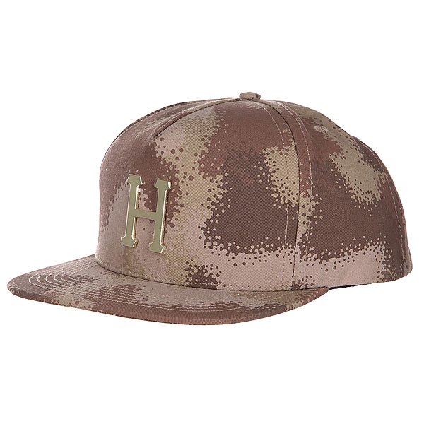 фото Бейсболка Huf Metal H Spray Camo Desert