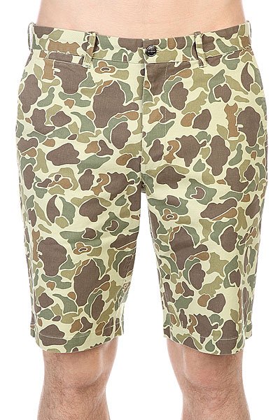 фото Шорты Huf Twill Walk Short Olive Duck Camo