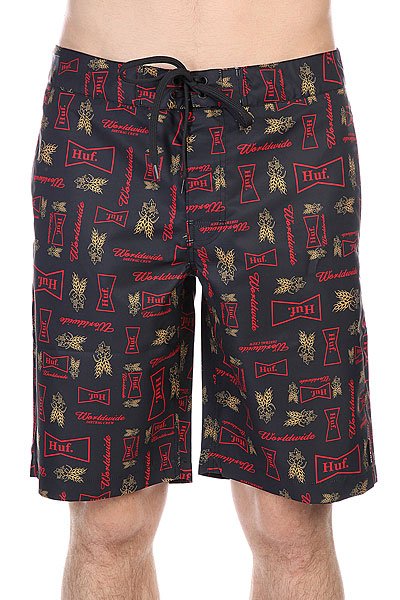 фото Шорты пляжные Huf Drink Up Board Short Black