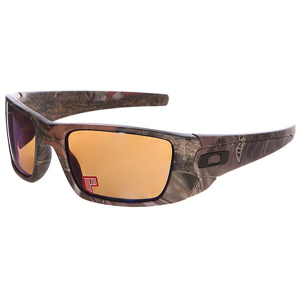 фото Очки Oakley Fuel Cell Woodland Camo / Shallow Blue Iridium Polarized