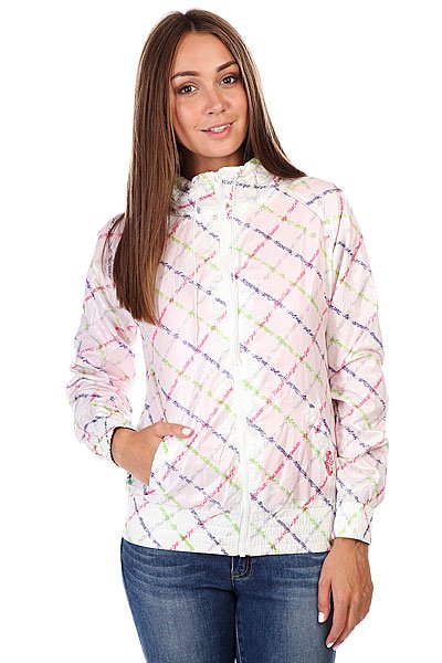 фото Ветровка женская Zoo York Only Jaket White