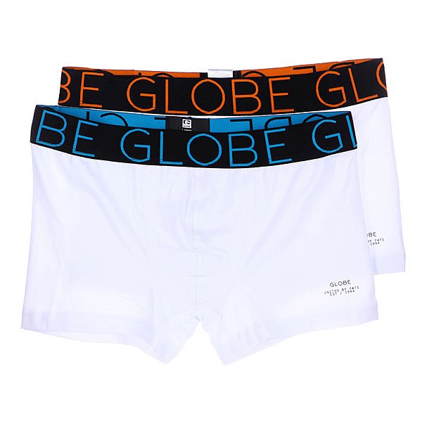 фото Трусы Globe Lindros 2 Pack Jersey Brief White