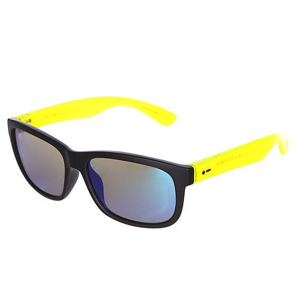 

Очки детские Dot Dash Lil Poseur Black Lime Satin/Green Chrome