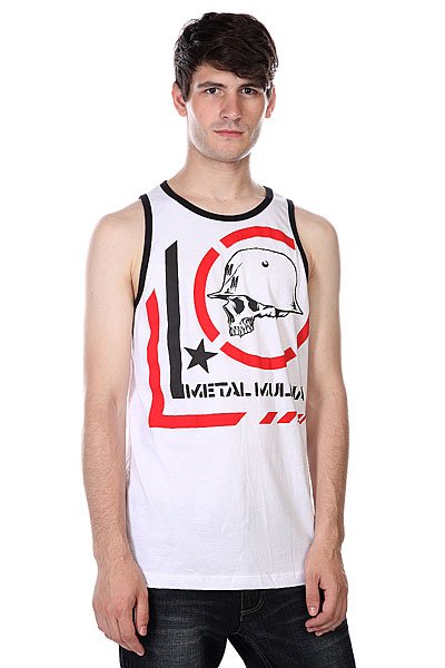 фото Майка Metal Mulisha Tanks Era Tank White