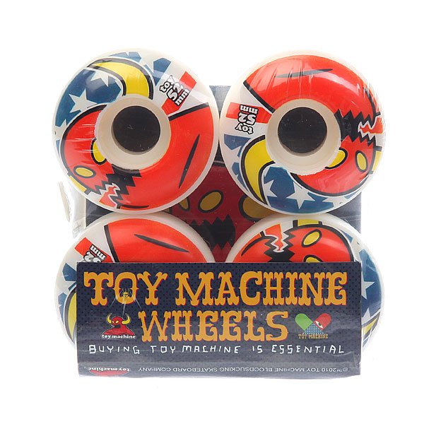 фото Колеса для скейтборда для скейтборда Toy Machine Su5 American Monster 101A 52 mm