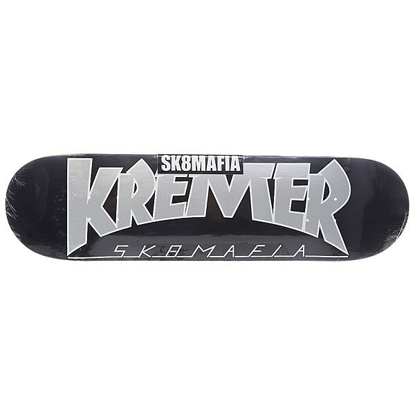 фото Дека для скейтборда для скейтборда Sk8mafia Kremer Soty! Black 32.12 x 8.25 (21 см)