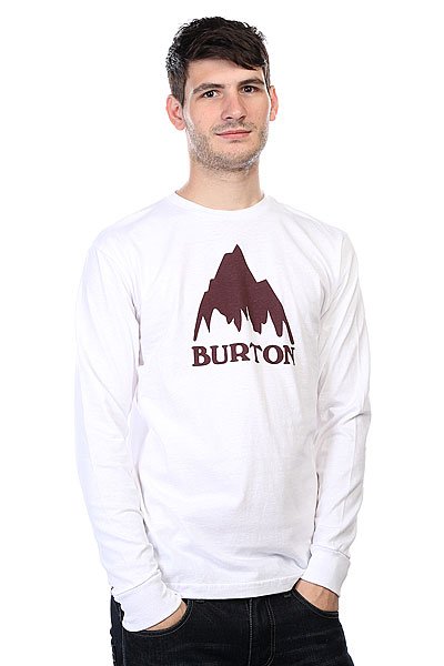 фото Лонгслив Burton Mns Classic Mtn Ls Stout White