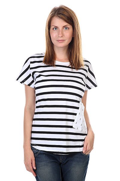 фото Футболка женская CLWR Holk Top Black Stripe